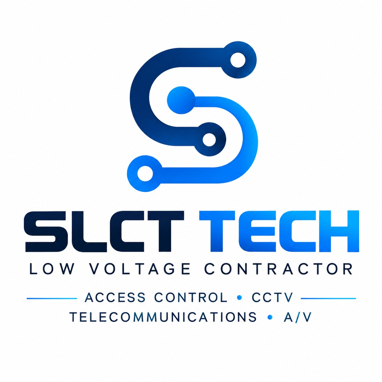 SLCT Tech low voltage contractor logo
